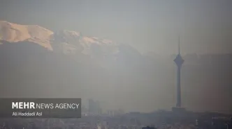 وضعیت نارنجی و آلوده تهران برای گروه‌های حساس