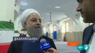 حسن روحانی به آنتن زنده صداوسیما بازگشت