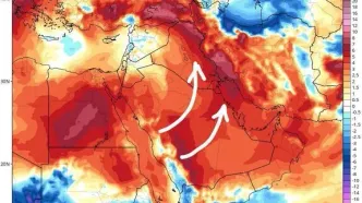 ورود یک موج گرمای بسیار قدرتمند به ایران از پنجشنبه