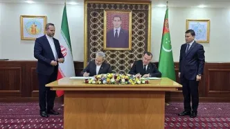 امضای قرارداد ترکمنستان و ایران جهت سواپ گاز به عراق