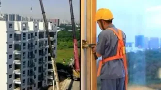 (ویدئو) ساخت آپارتمانی ۱۰ طبقه و مقاوم در برابر زلزله در ۲۸ ساعت