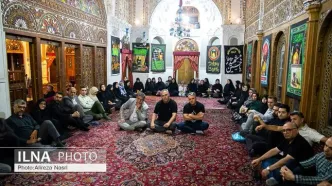 آئین سوگواری اباعبدالله الحسین(ع) در "حسینیه امینی‌ها" قزوین