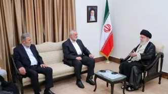 آخرین تصاویر اسماعیل هنیه در دیدار با پزشکیان و رهبری در تهران
