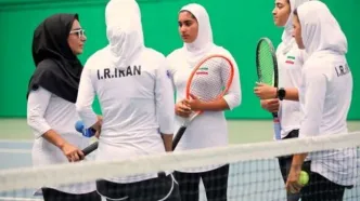 شکست تنیس زنان ایران در اولین مسابقه گروه 2 آسیا