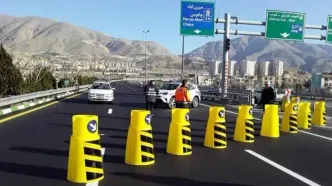 ممنوعیت تردد کلیه وسایل نقلیه از محور چالوس و آزادراه تهران – شمال در مسیر جنوب به شمال