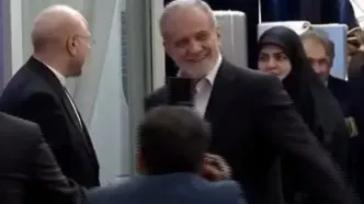 مسعود پزشکیان به همراه دخترش وارد مجلس شد