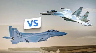 (تصاویر) سوخو ۳۰ یا f-۱۵؛ کدام جنگنده برتری است؟