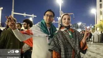 (تصاویر) بازار دوحه در تسخیر هواداران تیم ملی ایران