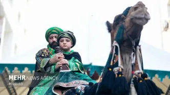 ورود نمادین کاروان امام حسین(ع) به کربلا