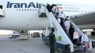 انتقال هوایی ۱۲۳ حاجی برای درمان به ایران