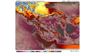 افزایش نسبی دما در نوار شمالی کشور