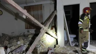 انفجار هولناک یک خانه در همدان / مرد 50 ساله راهی بیمارستان شد