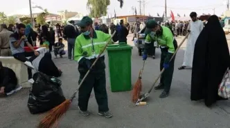 اعزام نیروهای داوطلب مردمی برای نظافت شهرهای نجف و کربلا
