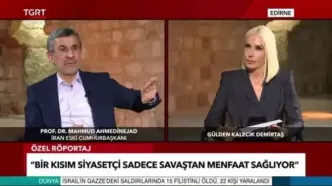 پاسخ جالب احمدی نژاد به رخ دادن جنگ جهانی سوم +فیلم گفتگو احمدی نژاد با تلویزیون ترکیه