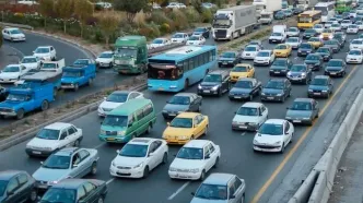 این محدوده آزادراه تهران- کرج ترافیک سنگین دارد/ مسافران عجله نکنند