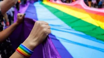 پرچم همجنسگرایان در عربستان سعودی برافراشته شد! + فیلم