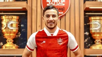 شماره فرشاد احمدزاده در پرسپولیس مشخص شد