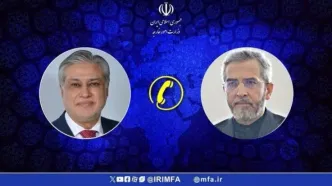 گفتگوی تلفنی «باقری» با وزیر خارجه پاکستان