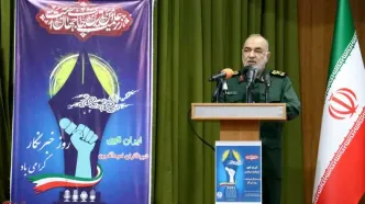 سلامی: وقتی پاسخ محکمی دریافت کنند می‌فهمند در محاسبه اشتباه کرده‌اند / همایش بزرگداشت روز خبرنگار برگزار شد