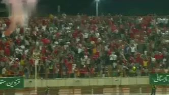 گل اول پرسپولیس به فولاد