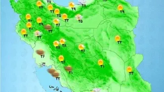 رگبار و رعدوبرق در برخی مناطق شمالی کشور