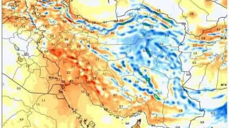 موج سرما در راه است / کدام نواحی بارانی می‌شوند؟