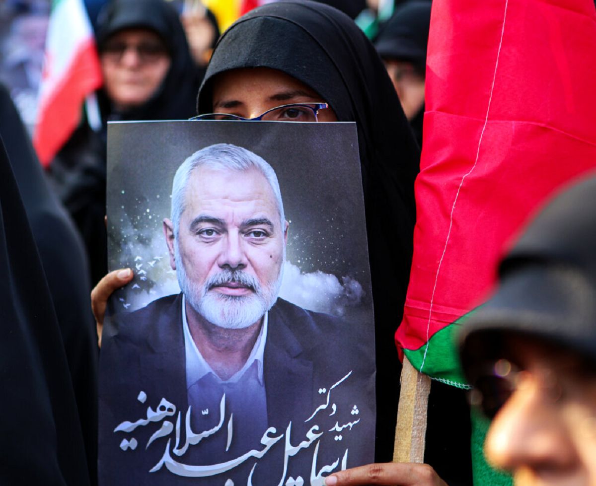 گزارش لحظه به لحظه از مراسم تشییع پیکر شهید اسماعیل هنیه در تهران