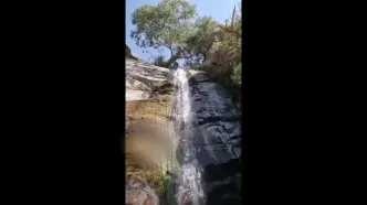 آبشار سیجان گوهری زیبا در دل جاده چالوس