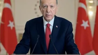 دیدار اردوغان با پسران شهید اسماعیل هنیه + عکس