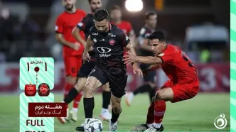 خلاصه بازی تراکتور 1 - پرسپولیس 1 + ویدئو