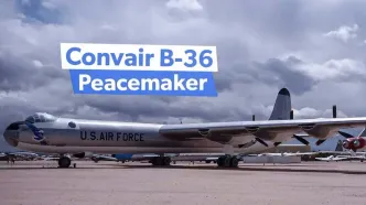 بمب افکن B-۳۶ Peacemaker؛ بزرگ‌ترین هواپیمای نیروی هوایی ایالات متحده