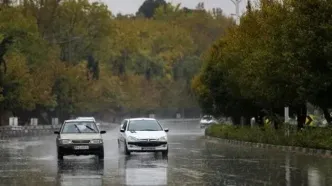 تشدید رگبار باران در برخی نقاط کشور