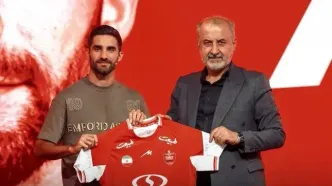 رونمایی از ستاره جدید پرسپولیس  با لباس پرسپولیس