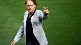 روبرتو مانچینی در آستانه نشستن روی نیمکت آتزوری