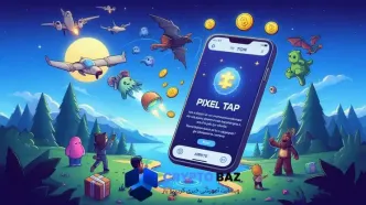 معرفی ایردراپ Pixel Tap با پشتیبانی از ارز دیجیتال PIXFI