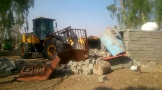 ۵ هکتار از اراضی ملی در روستای سرخون بندرعباس رفع تصرف شد