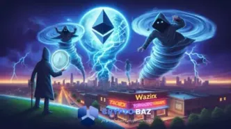 انتقال 1600 اتریوم توسط هکر WazirX به Tornado Cash