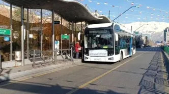 جزئیات نصب دوربین در اتوبوس‌های ‌BRT