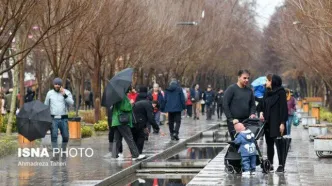 این استان‌ها بارانی می‌شوند