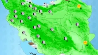 باران و کاهش دما در نوار شمالی کشور