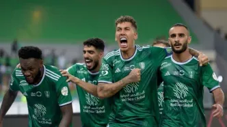 همه‌ی ستارگان الاهلی برای دیدار با پرسپولیس به صف شدند