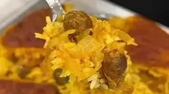 طرز پخت کلم پلوی تهرانی