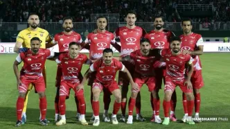 شماتیک ترکیب پرسپولیس برابر پاختاکور + عکس