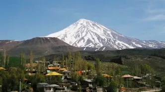 ببینید | لحظه طلوع خورشید بر فراز قله دماوند