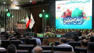 جشن میلاد رحمة للعالمین در فولاد خوزستان برگزار شد