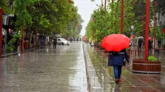 افزایش ابر و بارش باران در ۵ استان کشور