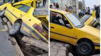 فرونشست زمین در گرگان حادثه‌ساز شد