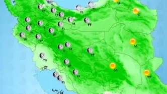 باد و باران در نیمه شمالی کشور