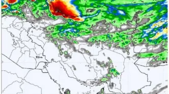 باران آسمان این شهرها را فرا می‌گیرد