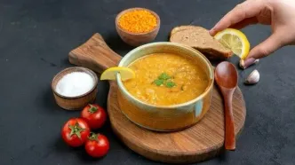 طرز تهیه آش شیله عدس اصل تبریزی